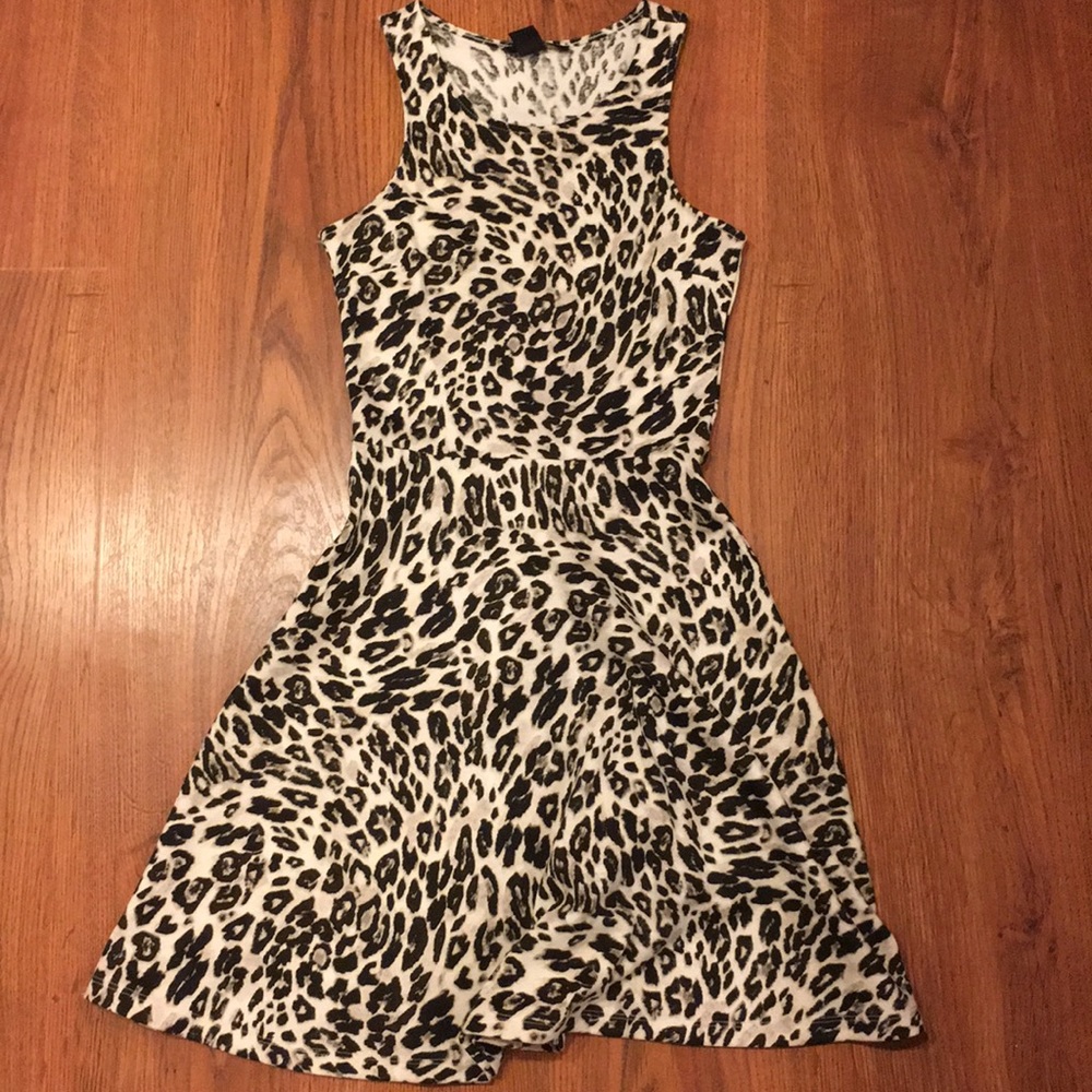 Leopard print dress